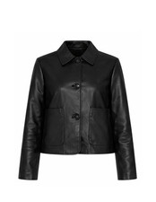 Veste en cuir Elina Serge