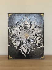 Tableau collage - Fleur