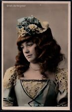 BD014 ARTIST STAGE STAR PAULETTE DEL BAYE FANCY FLORAL HAT Tinted PHOTO pc BOYER