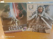 BLU-RAY 4K STAR WARS AHSOKA STEELBOOK SOUS BLISTER, BLU RAY 4K STAR WARS OBI WAN