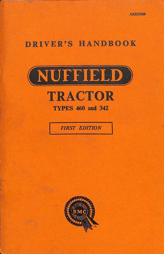 Nuffield tractor driver - nuffield, driver's
