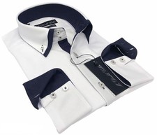 Chemise Homme Blanche Avec Col