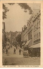 SAONE ET LOIRE LE CREUSOT  rue jules guesde la grimpette
