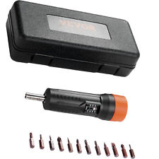 VEVOR Tournevis Dynamométrique Tournevis de Couple 6,35 mm 1,13-7,91 N.m Atelier