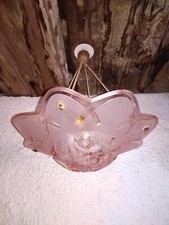 Suspension lumineuse art déco