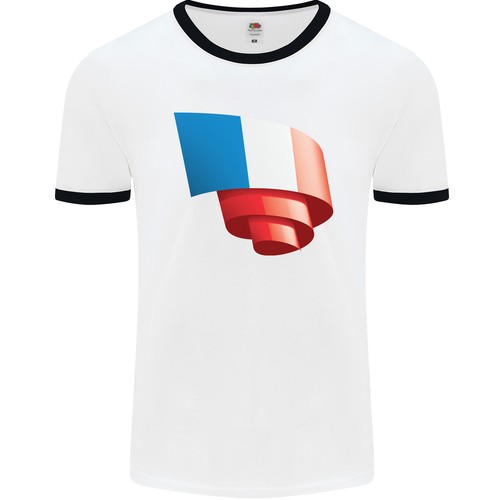 Shirt ringer homme - t-shirt, drapeau