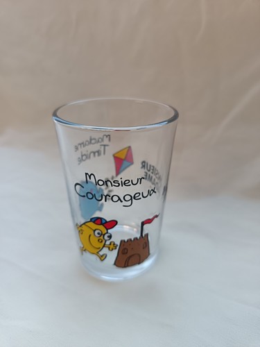 Verre moutarde monsieur - verre, a