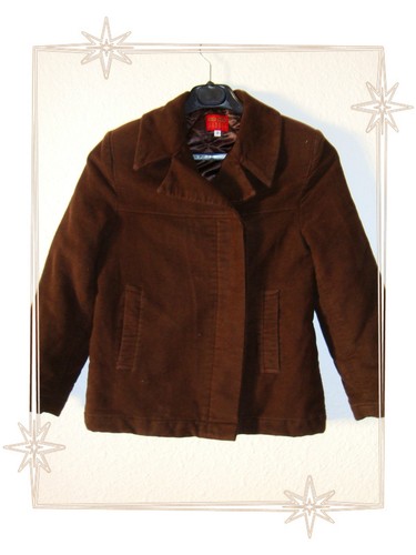 Manteau court marron - court,