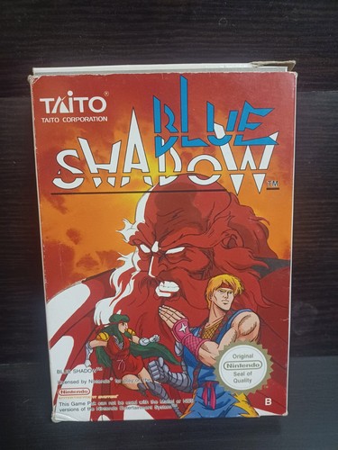 Boite nintendo nes blue - boite,