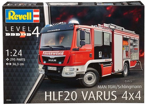 Revell camion pompier 4x4 - revell,