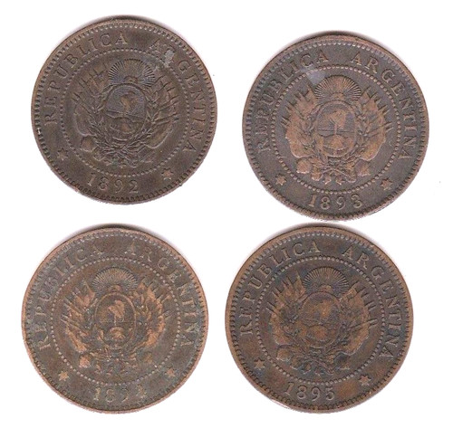 Argentine centavo 1892 - 1,