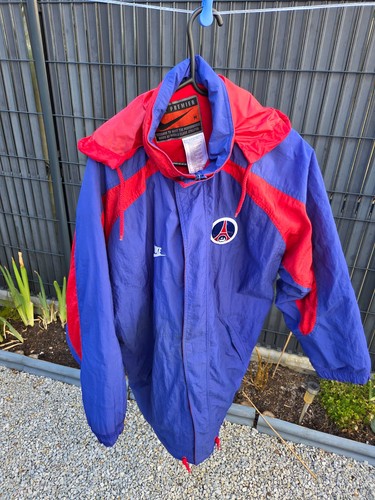 Parka vintage nike psg bleu - nike/psg,