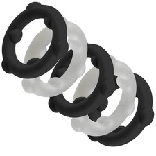 Lot de 5 cockrings silicone