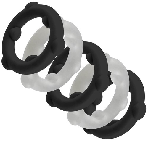 Lot cockrings silicone - 5,