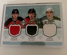 Artifacts Tundra, Brian Gionta/Patrick Elias/Zach Parise,NJ Devils,#T3-GEP,N/M C