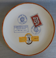 Assiette commémorative union