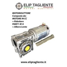 Moteur Réducteur 12V 400W 100RPM Salpa Palamito Salparete Vérin DC À Batterie