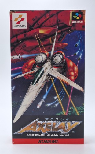 Axelay nintendo super - axelay,