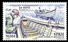 Timbre Saint Pierre et Miquelon Le Doris Salon du timbre 2025 tirage 250 feuiles