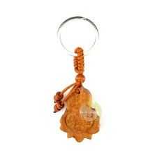 Porte clefs feng shui-Fleur de lotus Escale Sensorielle bijoux fantaisies boi...