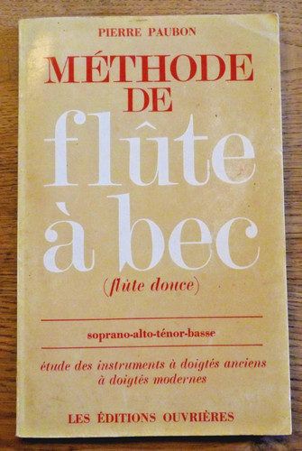 Méthode flûte bec - flÛte,