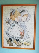 Cadre Sarah Kay vintage puzzle