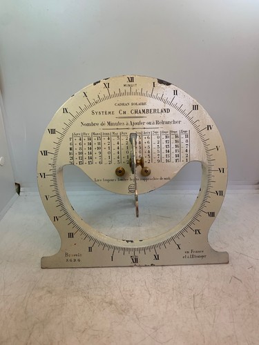 Ancien cadran solaire systeme - ancien,