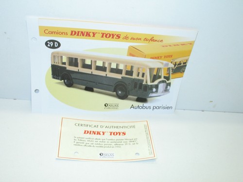 Fiche certif dinky toys - 1, +