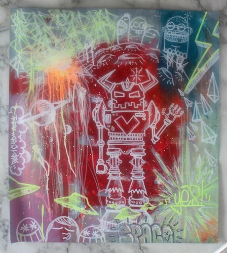Street art pop urban - art,