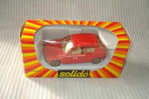 Solido 1349 peugeot - solido, 205