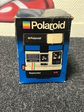 Polaroïd Supercolor 635 Vintage Avec Boîte D’origine