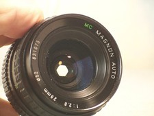 objectif magnon  auto 28mm   1:2.8 en monture pentax