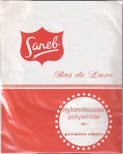 Bas nylon mousse saneb coloris - bas,
