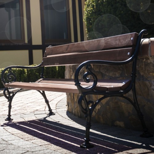 Banc jardin bois résistant - de,