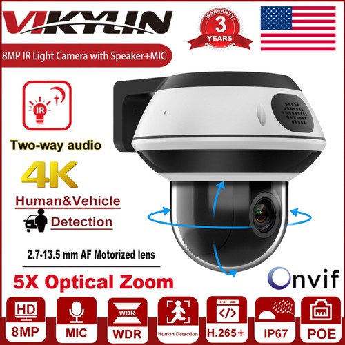 Vikylin 8mp zoom ptz - vikylin, 5x