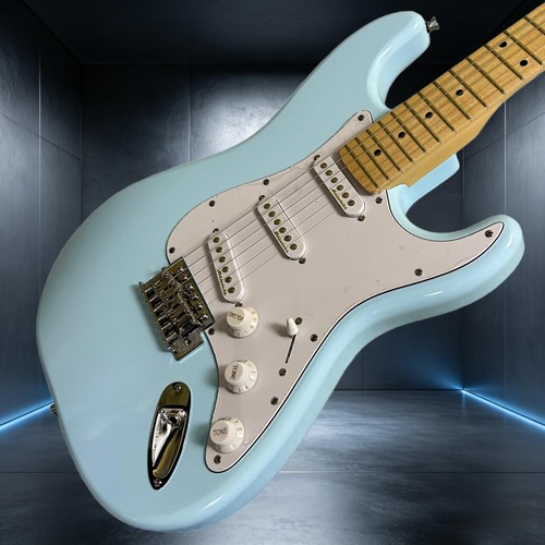Electric guitar blue - st,