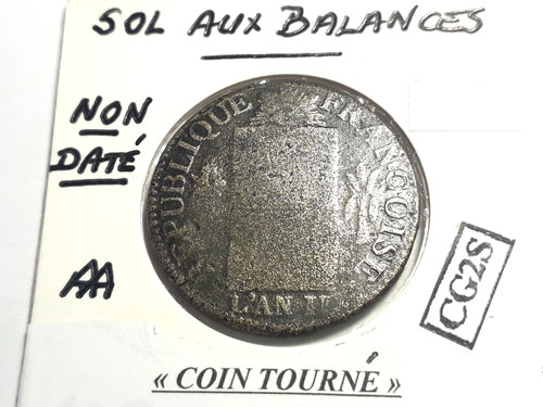 Sol aux balances - aux, non