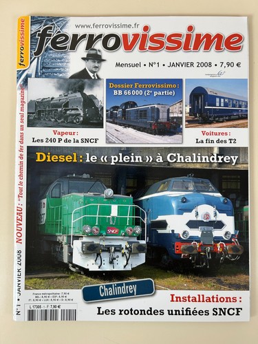 Magazine revue ferrovissime - revue,