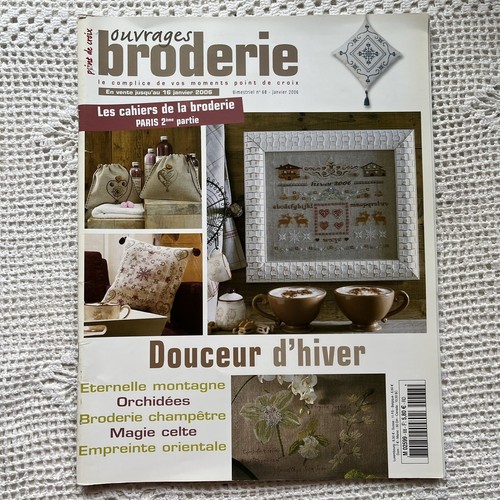 Magazine ouvrages broderie - magazine,