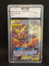 Carte Pokemon SULFURA ELECTHOR ARTIKODIN GX - Promo SM210 FR - PCA 9,5 - Neuf