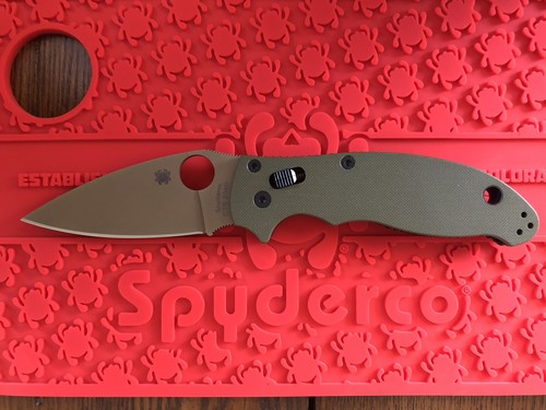 Spyderco manix fde 204p - 2,
