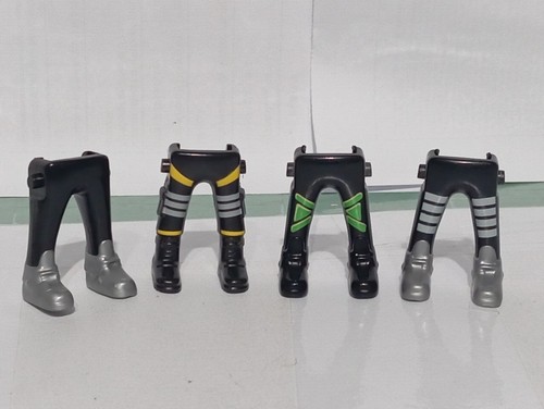 Playmobil jambes noires - jambes,
