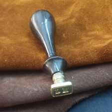 Sceau Initiales MJ Cachet à