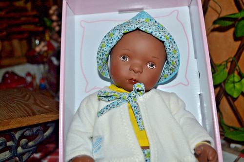 Poupee neuve petitcollin - neuve,
