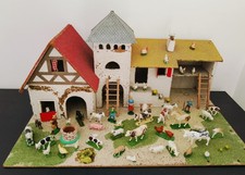 ferme starlux avec personnages et nombreux animaux