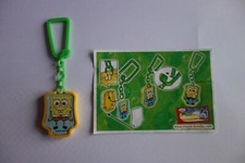 KINDER Bob L'éponge - porte clés Bob l'éponge - S-212 avec BPZ