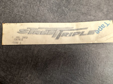 Sticker de carénage arrière