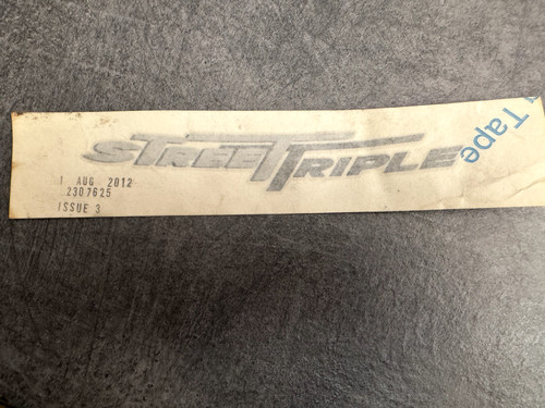 Sticker carénage arrière - de,