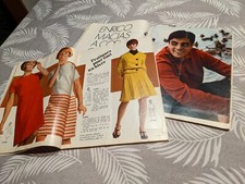 Lot de 2 magazines Bonnes Soirées  nov. 1966  Mireille MATHIEU, Enrico MACIAS