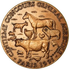France, Médaille, 100ème